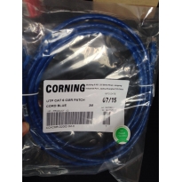 康宁六类非屏蔽跳线 CCACMR-D2002-3M-C  蓝色2xRJ45 插头 4线对