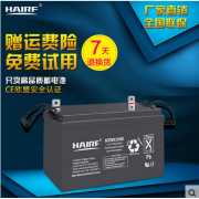 海瑞弗 免维护蓄电池12V100Ah铅酸蓄电池电瓶UPS后备电源全国联保