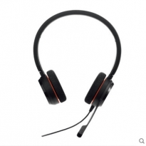 捷波朗/Jabra EVOLVE 20 UC 双耳USB客服耳机 客服中心头戴耳麦
