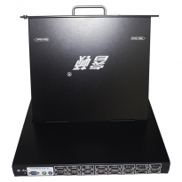 睿顿LCD  机架式多电脑 KVM切换器