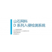 山石网科D系列入侵检测系统产品