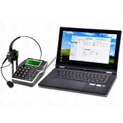 北恩 新款 原装Hion U830录音电话 呼叫中心话务耳机电话 带软件