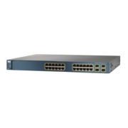 思科 CISCO WS-C3560G-24PS-S三层交换机 直通式