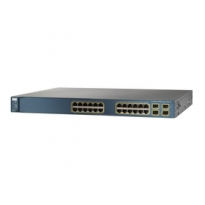 思科 CISCO WS-C3560G-24PS-S三层交换机 直通式