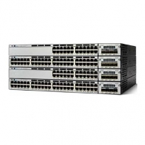 思科 CISCO WS-C3750X-24S-E三层交换机  存储转发式 企业 光纤交换机
