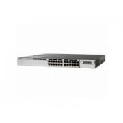 思科 CISCO WS-C3750X-24P-L三层交换机  存储转发式 企业 光纤交换机