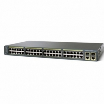 思科 CISCO WS-C2960+48TC-L 48口两层机架式交换机