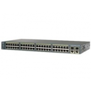 思科 CISCO WS-C2960+48PST-L 48口百兆 两层