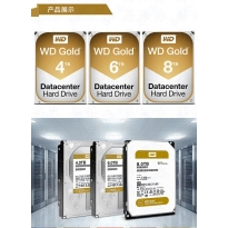 企业级硬盘  西部数据4T