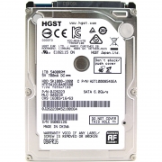 昱科HGST 1TB 5400转8M SATA6Gbs 增强型笔记本硬盘(HTE541010A9E680)