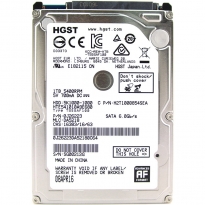 昱科HGST 1TB 5400转8M SATA6Gbs 增强型笔记本硬盘(HTE541010A9E680)
