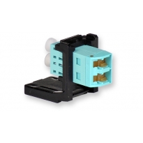 康宁LANC系列LC多模OM3/OM4双芯耦合器模块LANC-MOD-AD-B