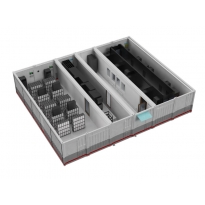 华为 FusionModule1000B 预制模块化数据中心