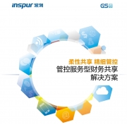 浪潮 管控服务型财务共享解决方案