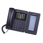 潮流 GXP2200 采用Android 2.3 操作系统，支持海量的第三方应用，480x272 像素的TFT液晶电容触摸彩屏，双千兆网口，集成PoE 和蓝牙